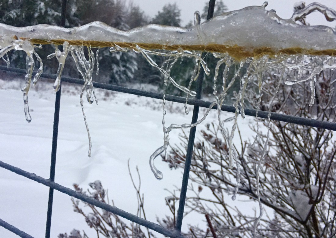 baling twine with glaze